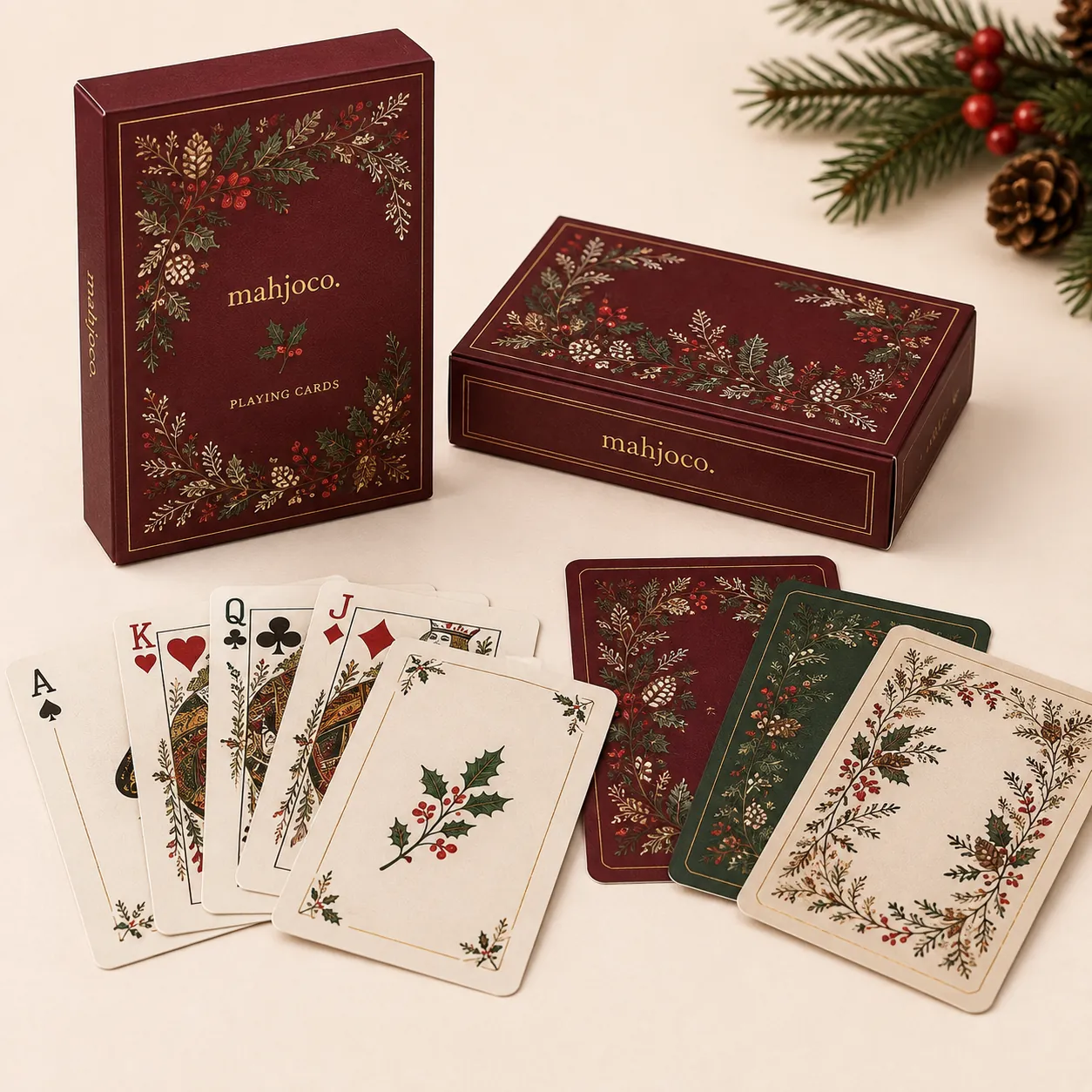 Christmas Playing Cards