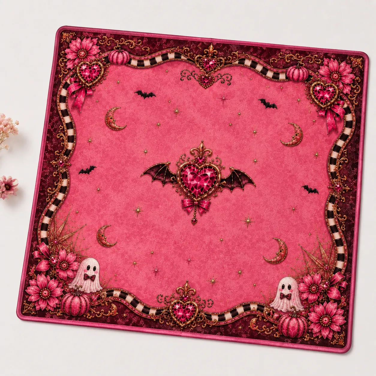 Playful Pink Halloween Set accessories