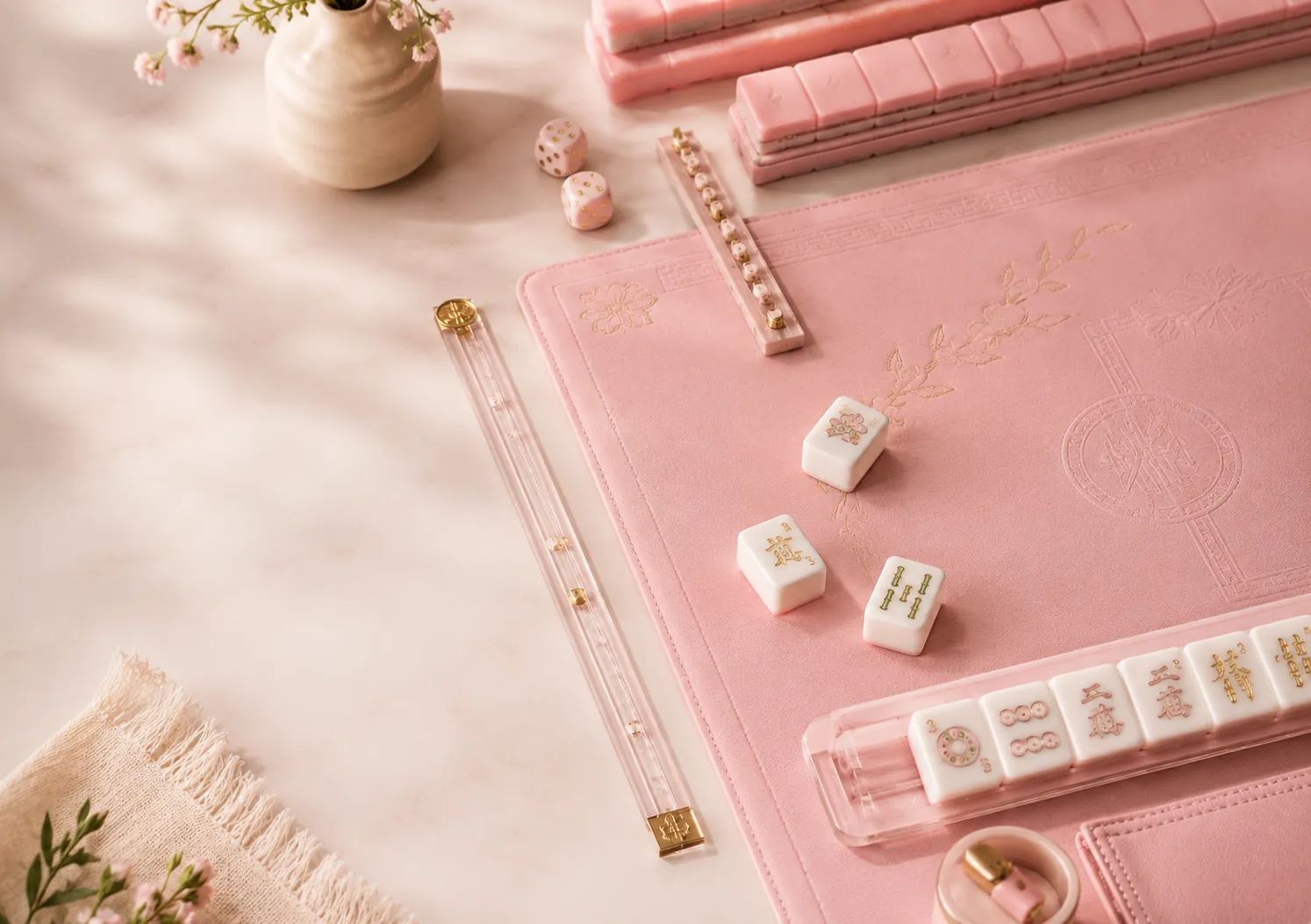 Palm Royale Mahjong Tiles
