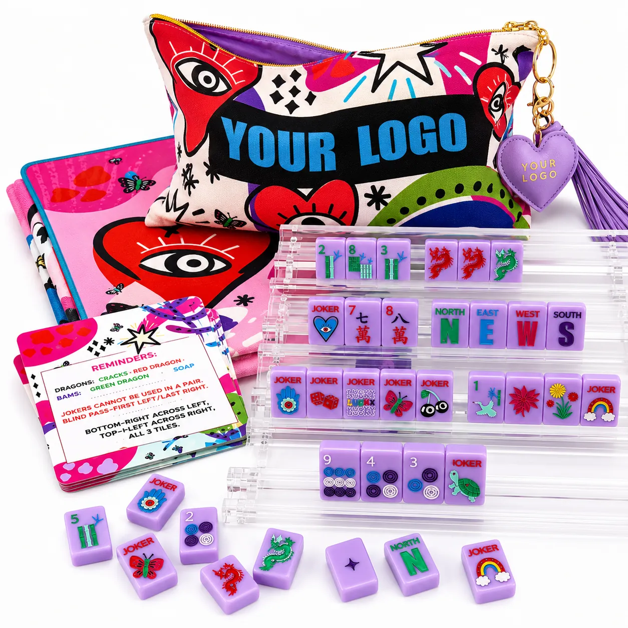 Custom Artwork American Mahjong Set