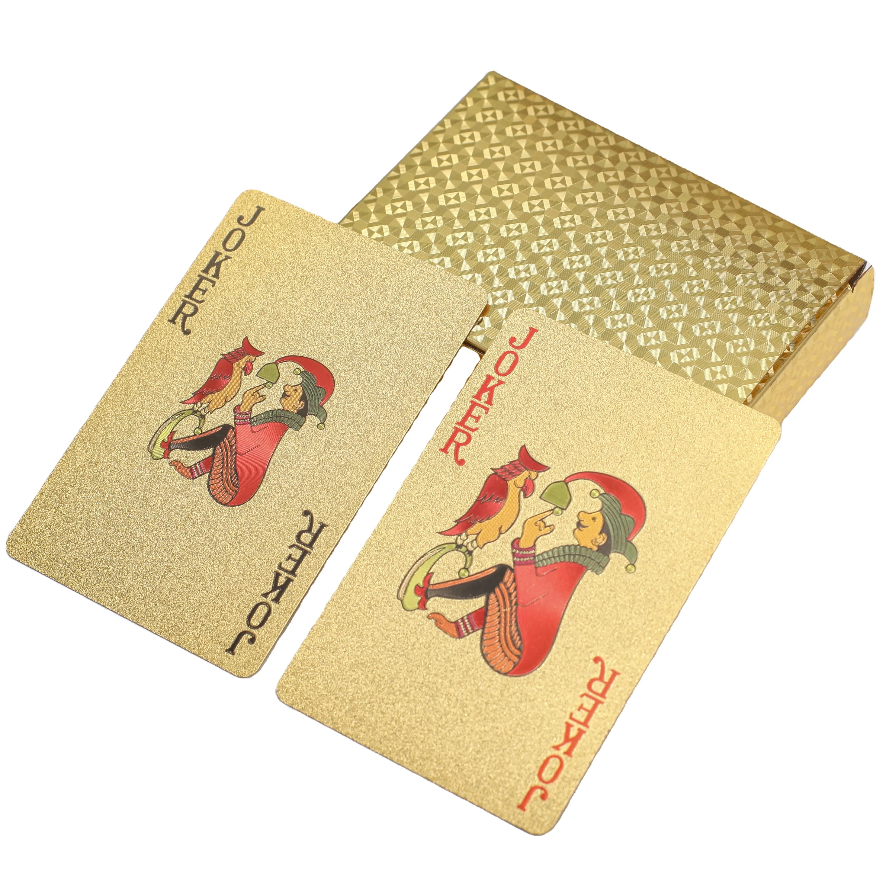 Metallic Foil Playing Card Deck