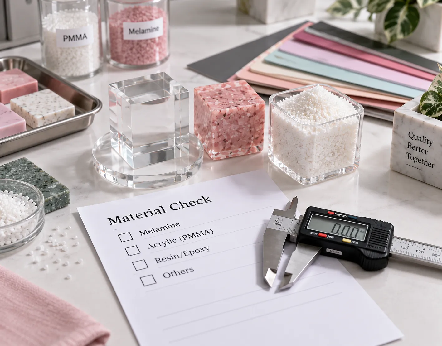 Material check during bulk Mahjong production