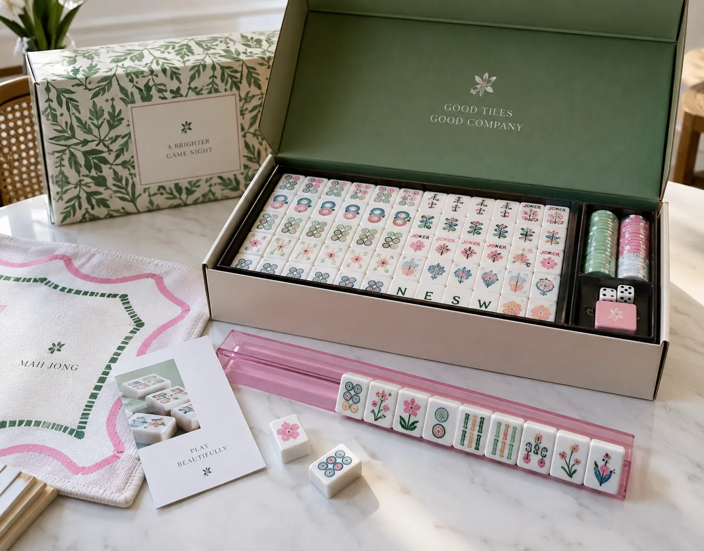 Sample approval for a bulk Mahjong order